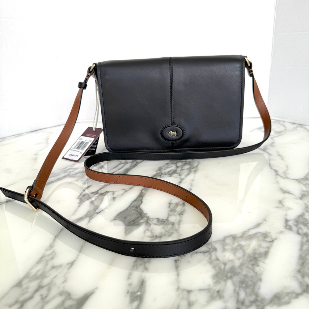 Radley London Maldon Mews Medium Flapover Cross Body Black Leather - 112932 - Picture 2 of 16